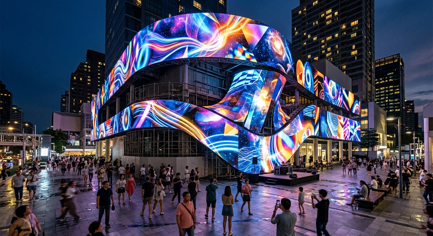 ภาพประกอบบทความ creative-led-screen-ideas