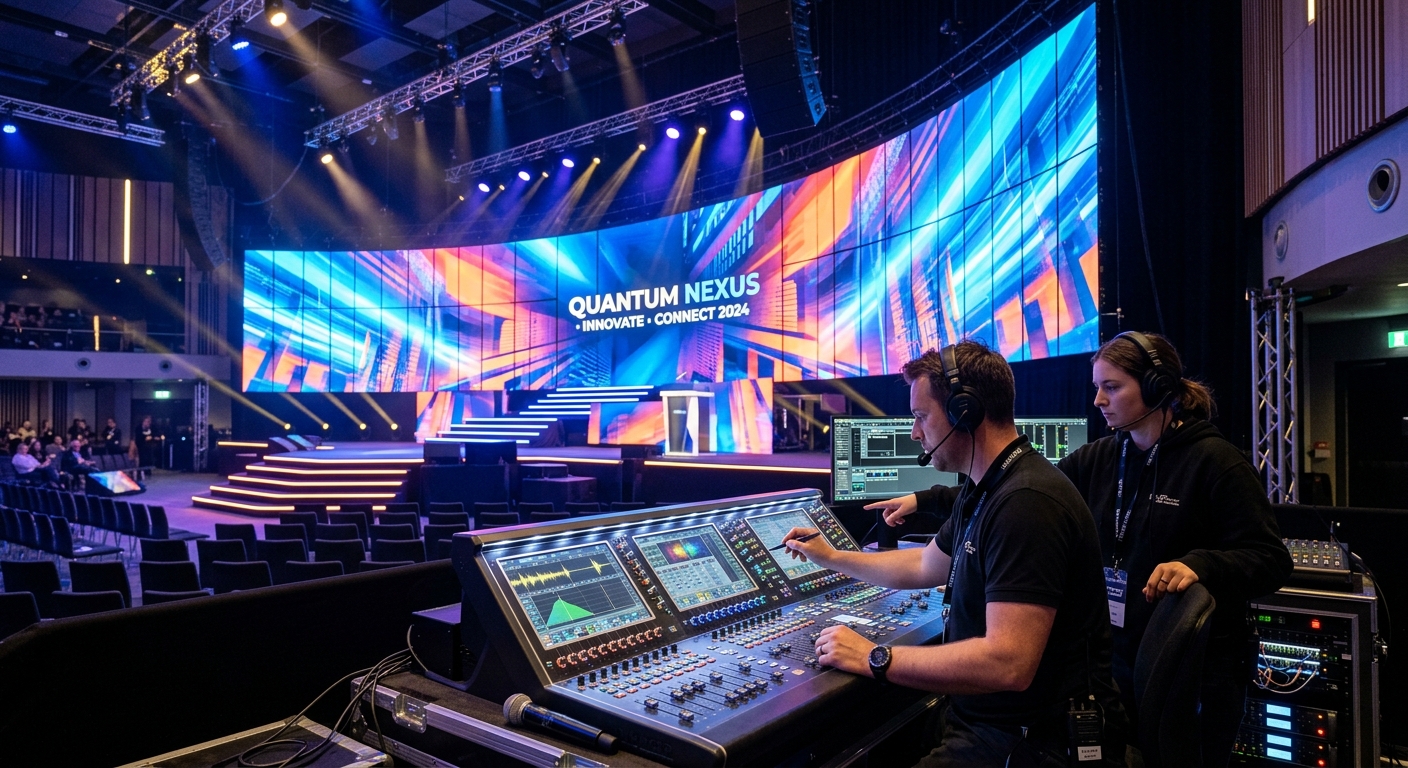 โครงสร้างค่าเช่าจอ LED ต่อวันสำหรับงานอีเว้นท์ พร้อมอุปกรณ์ควบคุมและทีมงานเทคนิค