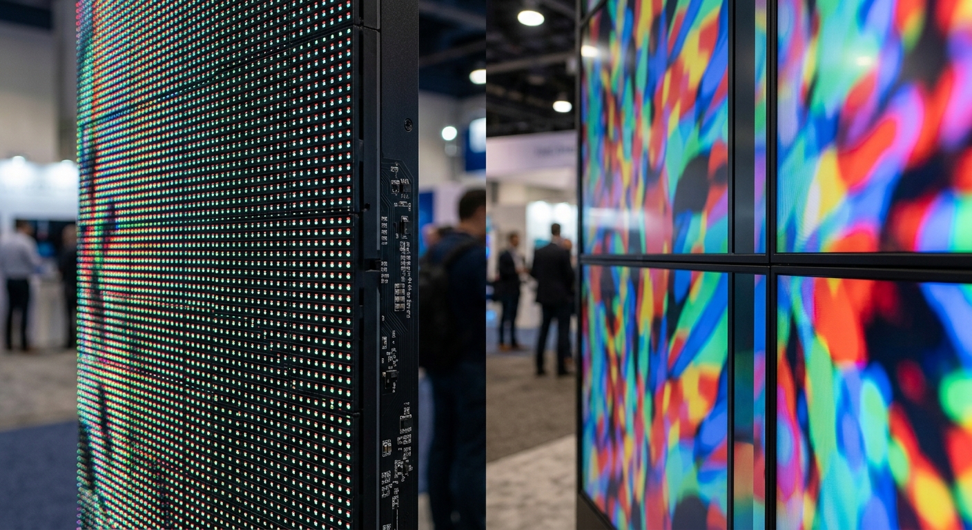 after H2: โครงสร้างและการทำงาน: จอ LED vs video wall แบบ LCD ต่างกันอย่างไร