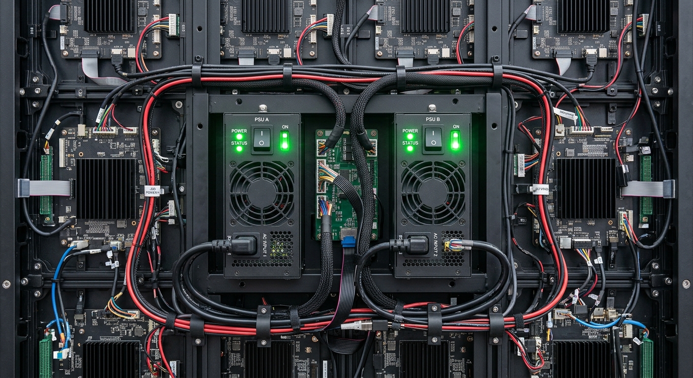 after H2: การทำงานของ power supply จอ LED และความสำคัญต่อระบบ